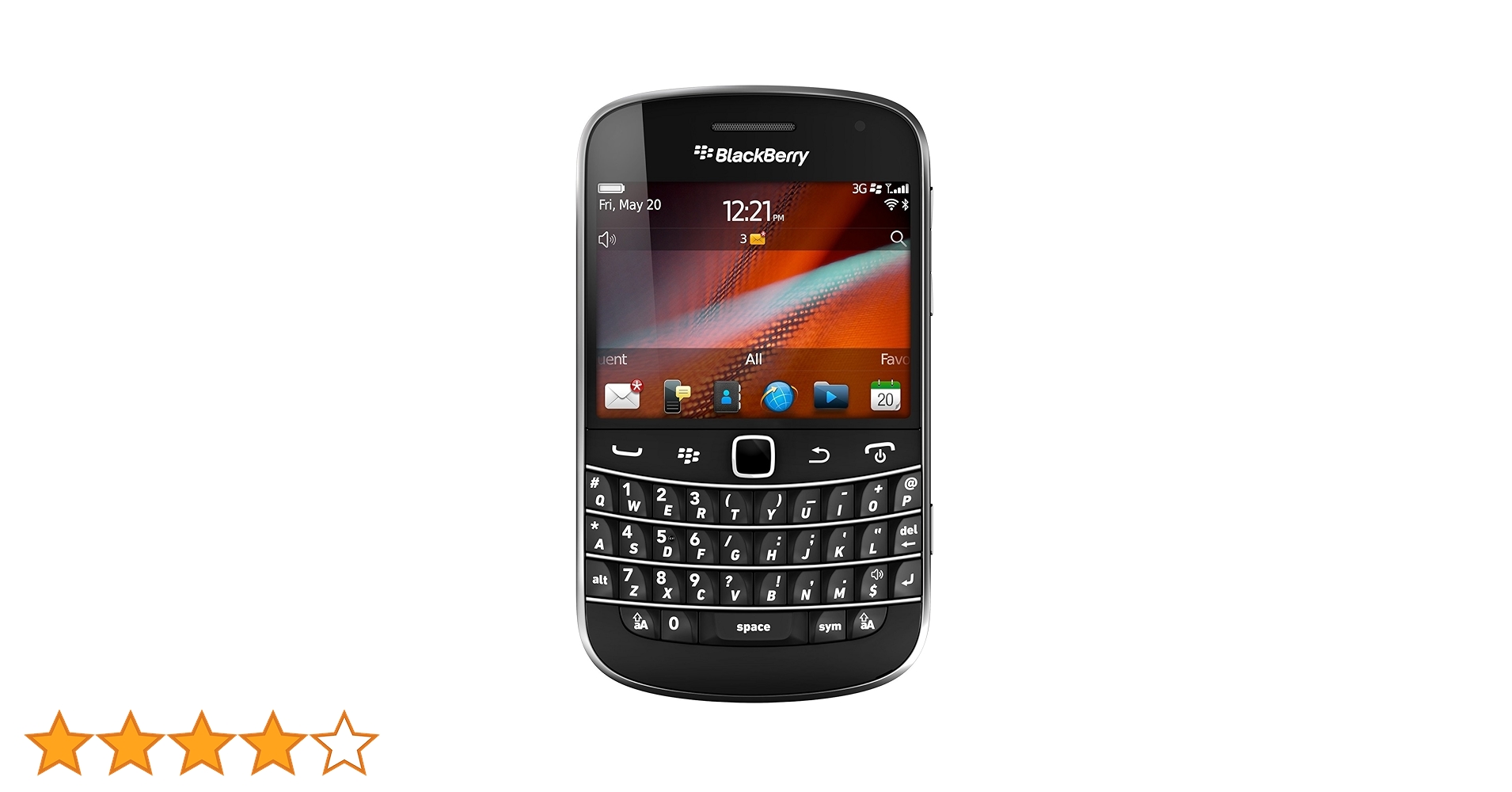 スマートフォン本体 BlackBerry Bold 9900 Blackberry Bold 9900 Sim Free Mobile Phone-Black: Amazon.co.uk